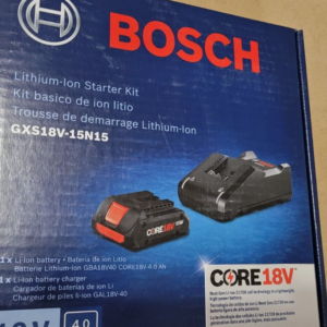 Bosch Core 18V 4Ah con cargador GXS18V-15N15
