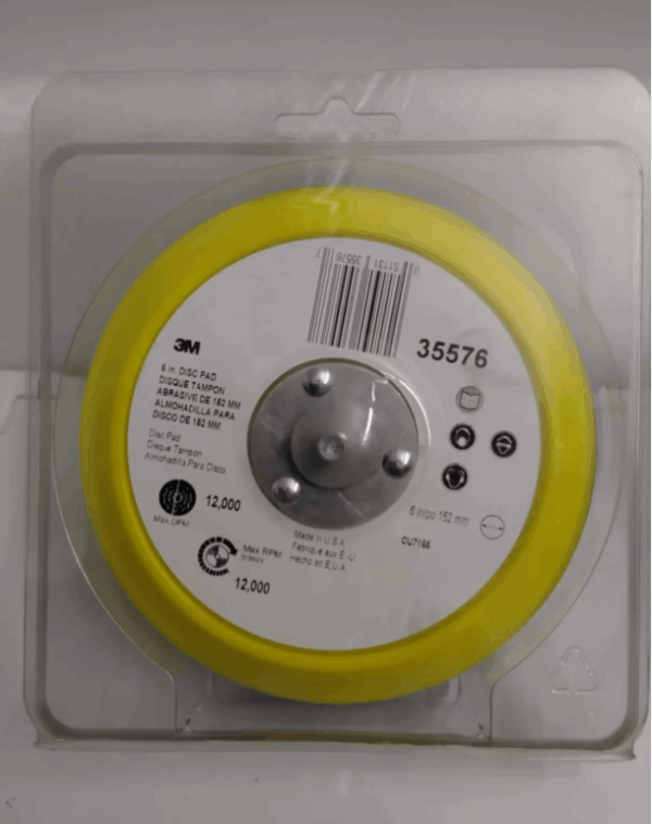 Base para disco abrasivo adhesivo 3M Stikit de 6 pulgadas, modelo 35576