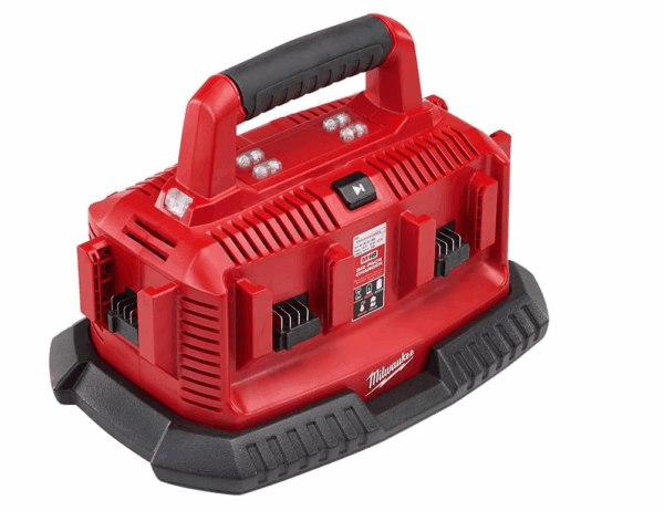 Cargador Milwaukee M18 Six Pack vista frontal