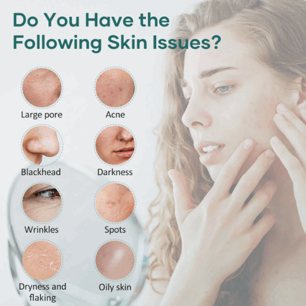Aplicador de oxígeno para revitalizar y oxigenar la piel.