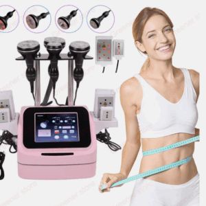 Máquina Cavitación 5 en 1 – Vacío, Láser, Radiofrecuencia y Quemador de Grasa | Profesional Slimming RF 40K