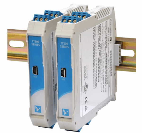 Acromag TT334 transmisor industrial con entrada de 4 hilos para potenciómetro y termistor