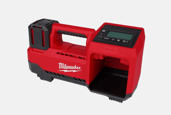 Inflador de Llantas Compacto Inalámbrico Milwaukee M18 18V con Manguera y Boquillas Integradas