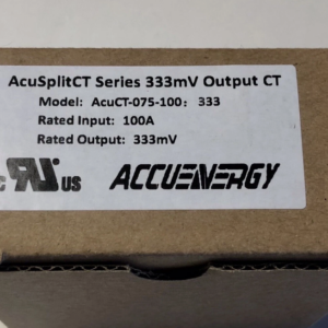 AccuEnergy AcuCT-075-100:333 transformador de corriente de núcleo dividido