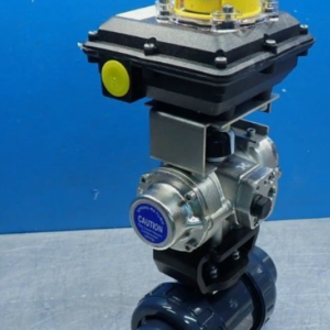 Monitor de doble pantalla CCUTRAK con actuador BS79PSG6 y válvula de bola 12BIB-00164 U