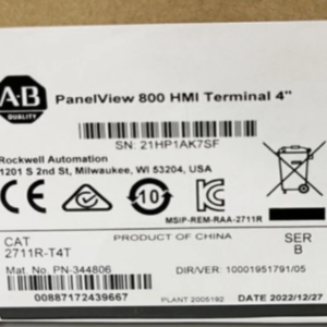Panel Allen Bradley 2711R-T4T PanelView 800 HMI de 4 pulgadas