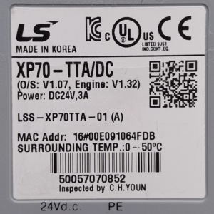 Panel HMI LS XP70-TTA/DC XGT pantalla TFT 10.4 pulgadas