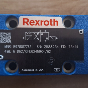 Válvula hidráulica Rexroth R978017763 Bosch Rexroth