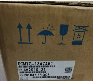 Motor servo industrial Yaskawa SGM7G-13A7A61 de la serie Sigma-7 para aplicaciones de automatización.