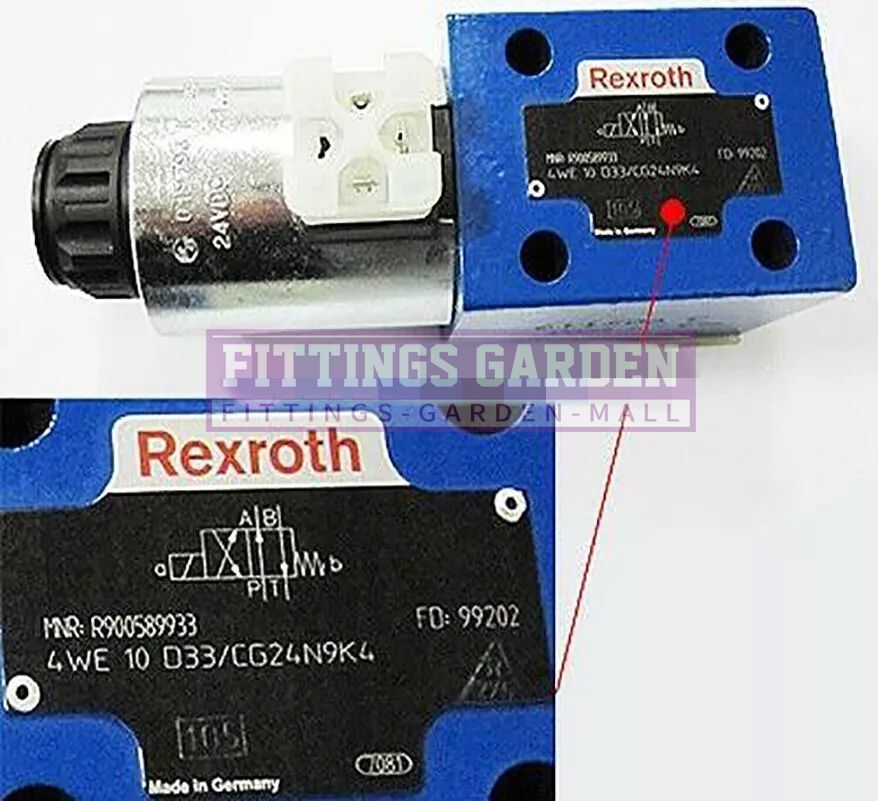 Bosch Rexroth R900589933 – Válvula direccional 4WE10D3X/CG24N9K4