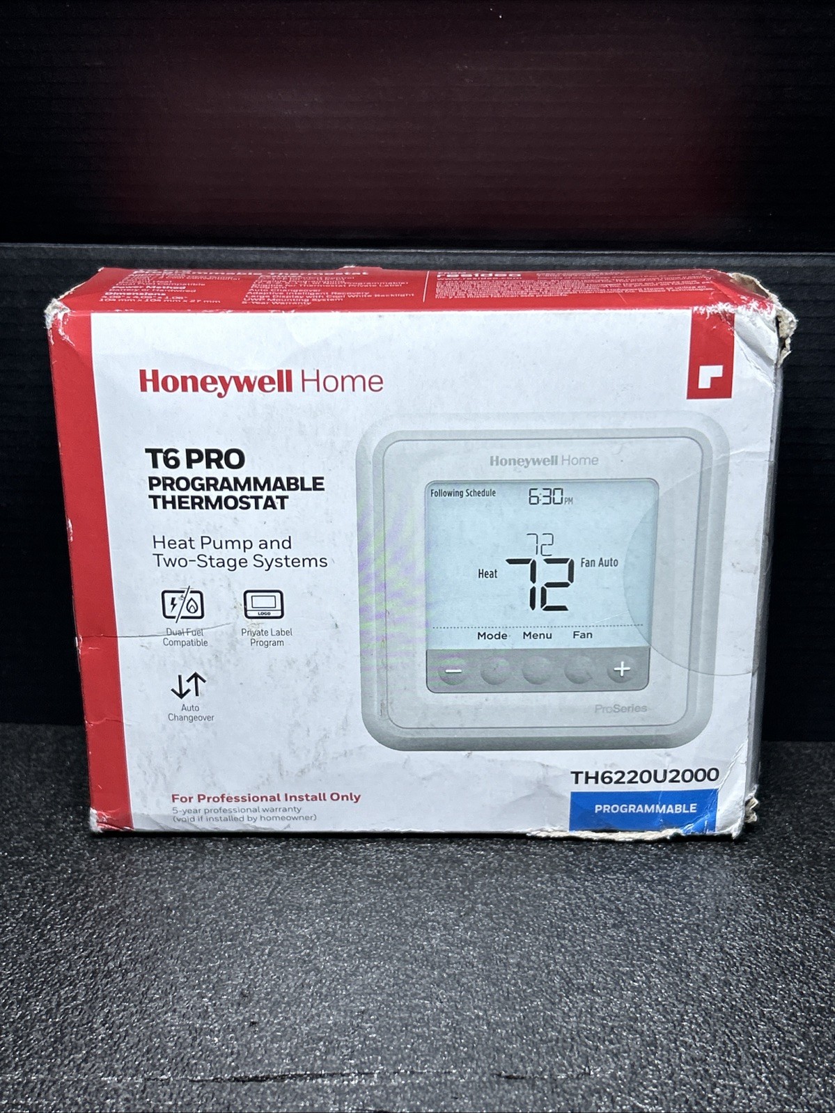 Honeywell TH6220U2000 – Termostato T6 Pro programable