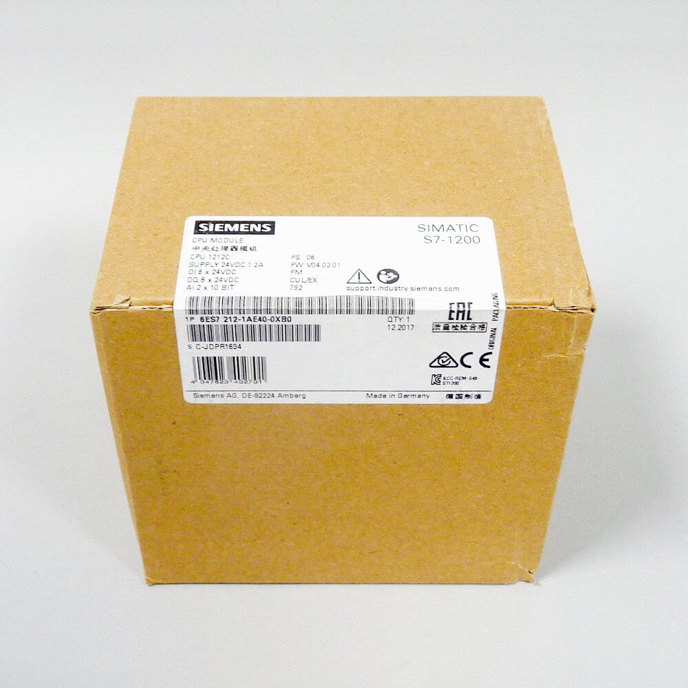 Siemens 6ES7212-1AE40-0XB0 – PLC S7-1200 CPU 1212C DC/DC/DC