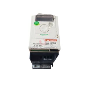 Imagen del Schneider Electric Altivar 12 ATV12H075M2, variador de frecuencia compacto de 1 HP a 220 VAC.